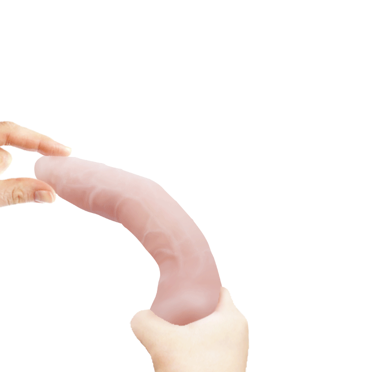 DV01R Dương vật giả silicon có rung nhỏ xinh uốn cong dễ dàng DV01R Dương vật giả silicon có rung nhỏ xinh uốn cong dễ dàng