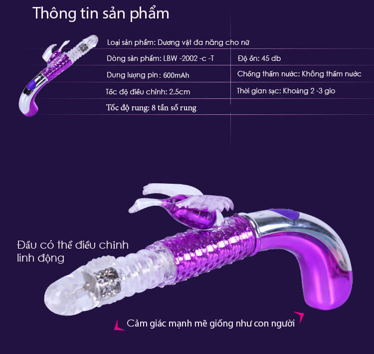 DC01G Dương vật giả đẳng cấp Libo ngỗng trời chích mồng đốc phụ nữ