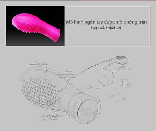 DC10M Bao đôn ngón tay siêu gai kích thích mốc lốp thần thánh 