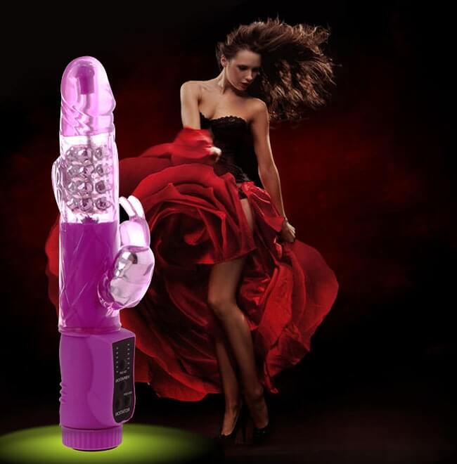 DV17A Dương vật giả cao cấp Loveaider nhánh thỏ làm tê dại âm đạo