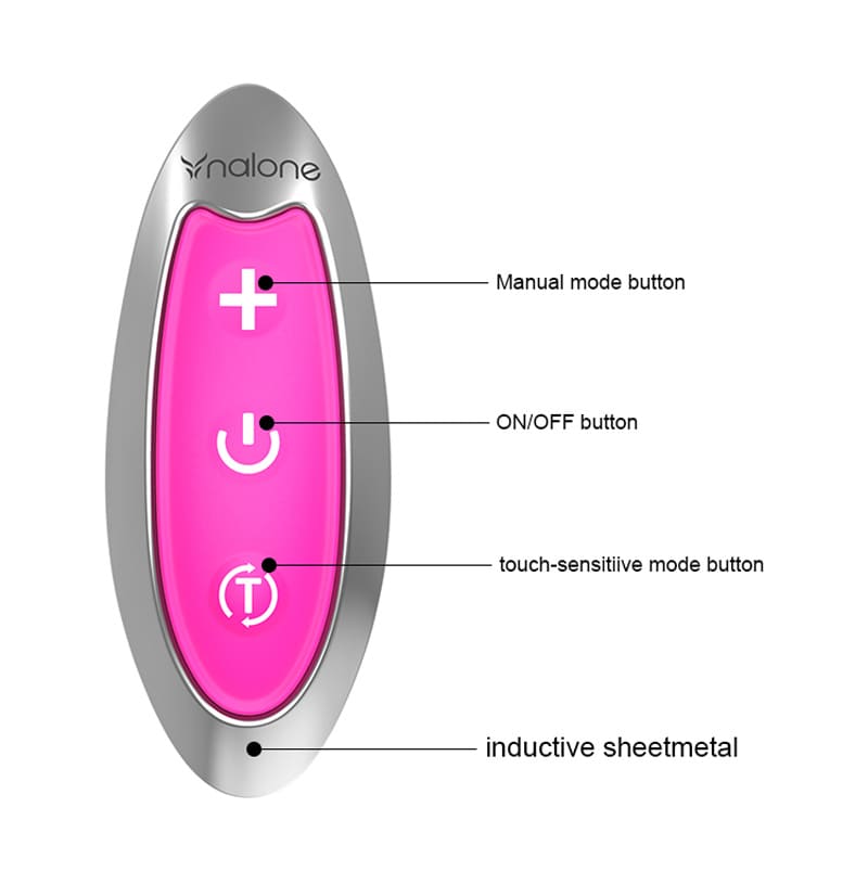 Máy mát xa âm đạo Nalone Crescent Bay làm cô bé phê
