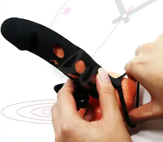 bao cao su đôn dên nâng cấp cậu nhỏ BD33, silicone cao cấp, rung kích thích, nâng cấp cậu nhỏ