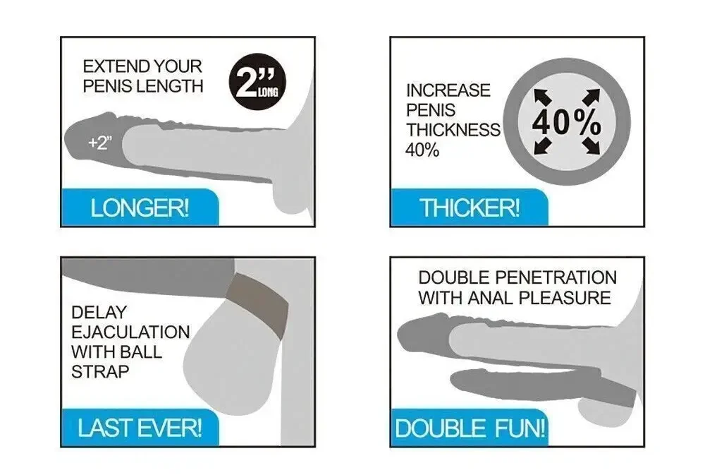 BD22C Bao đôn làm to dương vật da nâu có hai nhánh siêu rung Bao đôn làm to dương vật da nâu BD22C có hai nhánh siêu rung, chất liệu TPE, tăng 5cm chiều dài và 40% độ dày, kích thích kép âm đạo và hậu môn.