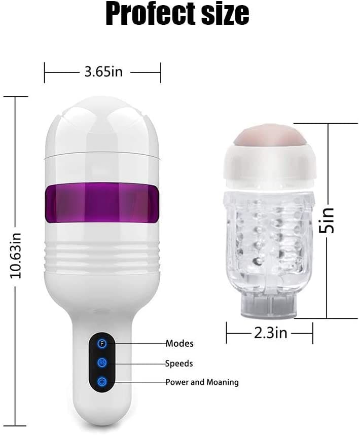 AD36D Đồ chơi tình dục tự động cho nam giới tự sướng xoay rung dương vật AD36D do choi tinh duc tu dong cho nam gioi tu suong xoay rung bu mut duong vat 3