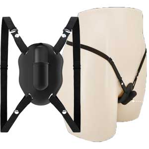 MS32 Bướm rung nhỏ xinh có dây đeo công kích cô bé sướng rên rỉ