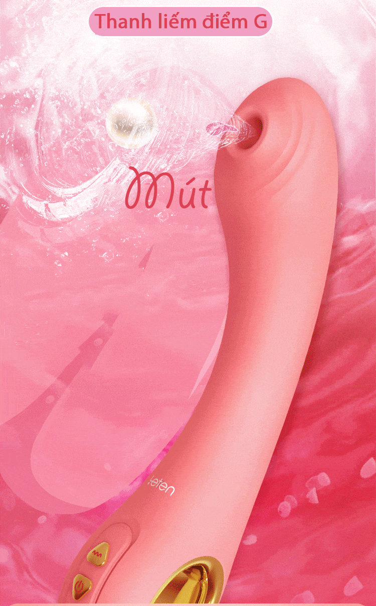 MS41G Máy rung tình yêu cao cấp bú liếm âm vật kích thích điểm G nữ MS41G May rung tinh yeu cao cap bu liem am vat kich thich am dao nu cuc phe 1