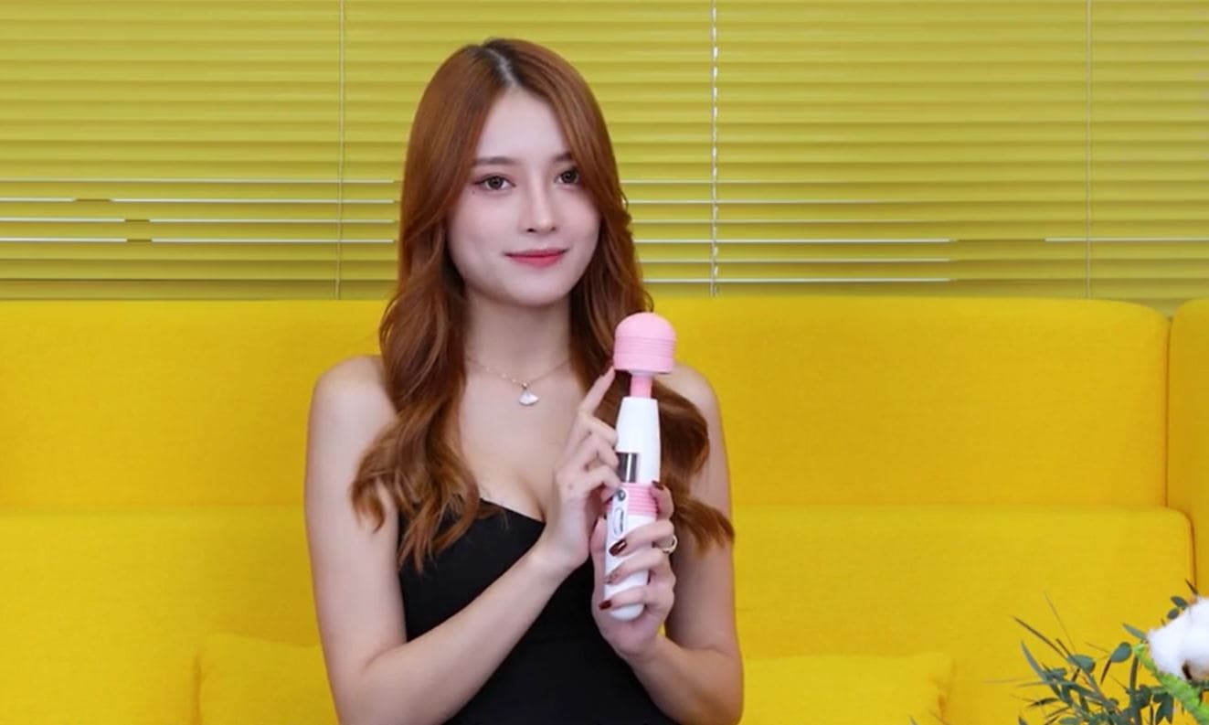 Test màn dạo đầu bằng chày rung tình yêu AV AV11 Chay rung AV may rung massage cao cap Nhat Ban cho Nu cuc phe 5