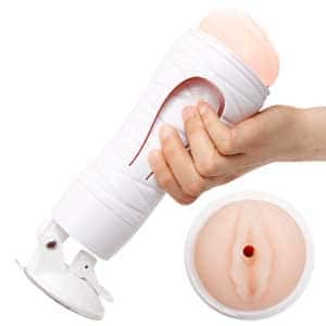 AD45C Âm đạo giả gắn tường cho nam sướng mạnh nhờ co thắt như thật