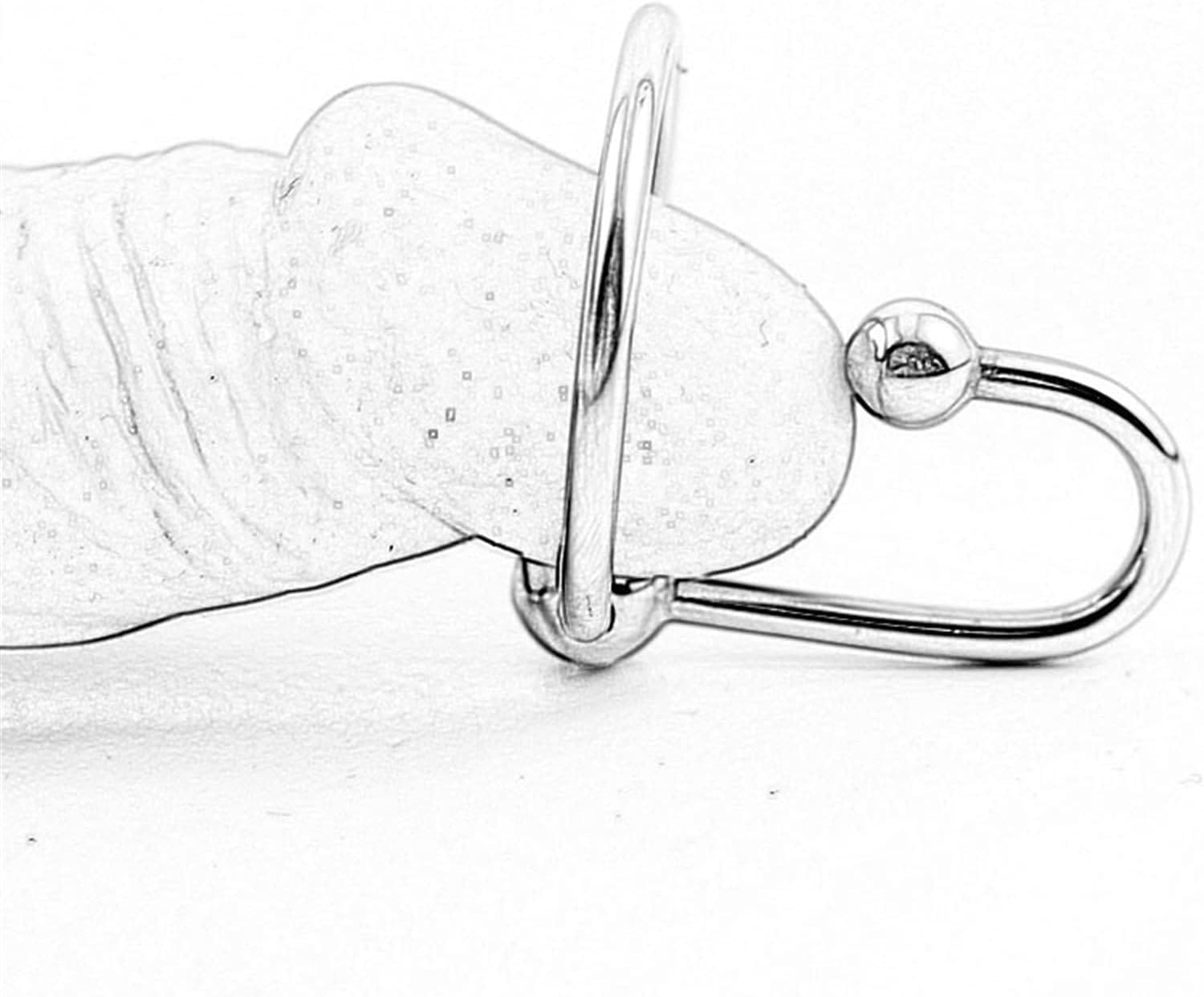 DC70U Vòng Inox Đeo Cu Kích Thích Tăng Khoái Cảm Cho Nữ Vòng Inox Đeo Cu Kích Thích Tăng Khoái Cảm Cho Nữ