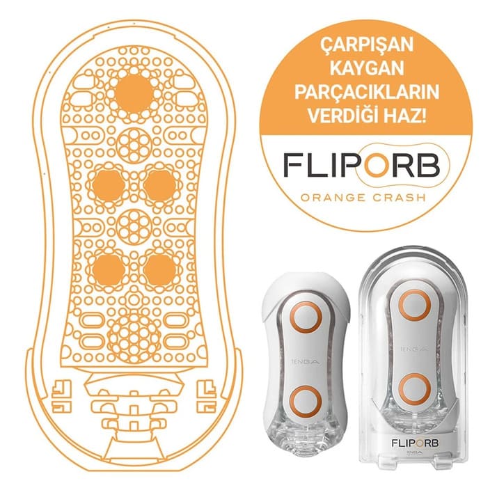 hình ảnh cốc thủ dâm silicon Tenga Flip ORB chính hãng Nhật Bản, dòng cốc thủ dâm thiết kế tách đôi