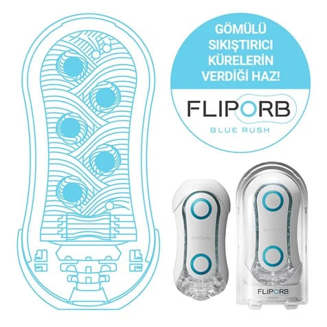 hình ảnh cốc thủ dâm silicon Tenga Flip ORB chính hãng Nhật Bản, dòng cốc thủ dâm thiết kế tách đôi