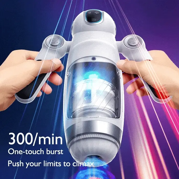 áy làm tình cho nam tự động bú sục dương vật AD34k với cơ chế piston và cửa sổ quan sát trực quan