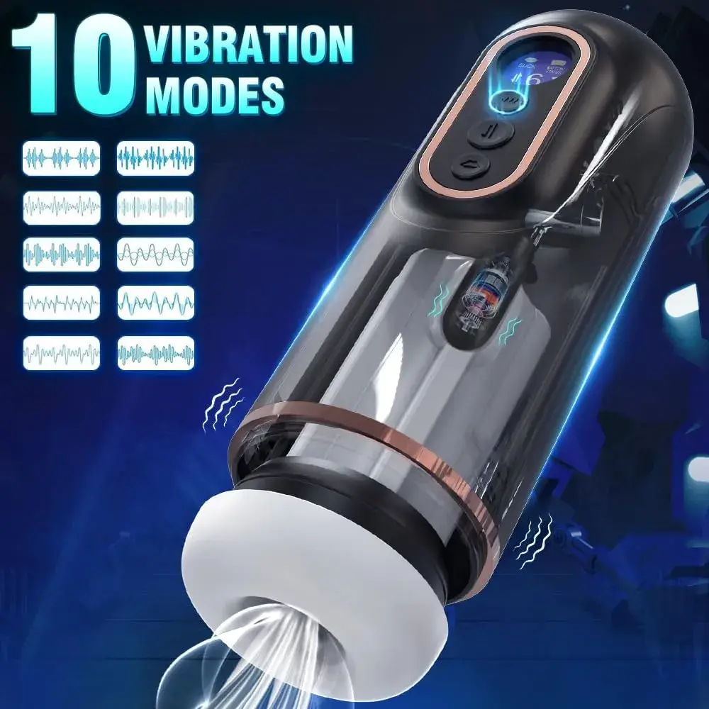 Máy Thủ Dâm Tự Động Cho Nam Nhiều Chế Độ Cực Phê AD34F
