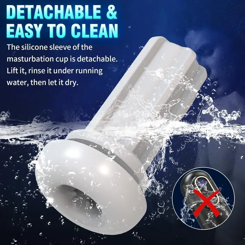 Máy Thủ Dâm Tự Động Cho Nam Nhiều Chế Độ Cực Phê AD34F