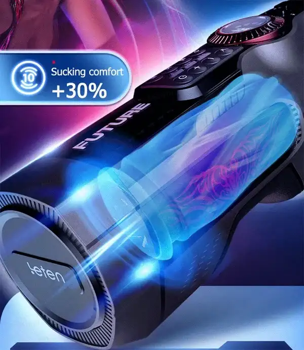 Máy Thụt Dương Vật Tự Động Nhật Bản Cực Khoái, Sấy Khô, Sưởi Ấm AD33Y Leten AD33Y: Máy Thụt Cực Khoái, 10 Chế Độ Thụt/Siết, Sấy Khô