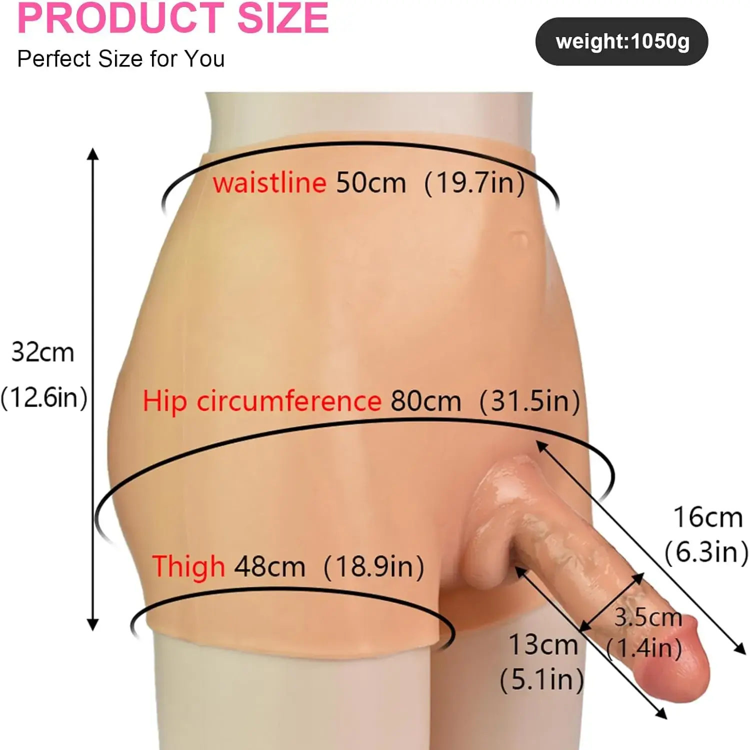 Quần Dương Vật Giả Cho Nữ Đeo Như Thật Sướng Cùng Nhau DV65G1 Quần dương vật giả cho nữ đeo như thật DV65G1 silicone y tế mềm mại, kích thích điểm G âm đạo mãnh liệt, cho quan hệ tình dục lesbian