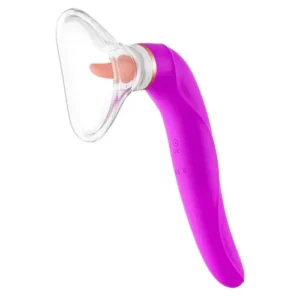 Máy bú liếm rung âm đạo cho nữ DC41K kích thích cùng lúc âm vật, vú, nhũ hoa và điểm G mang lại khoái cảm mãnh liệt.