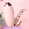 Trứng rung tình yêu không dây làm nữ sướng EG12A silicone 10 chế độ rung ấm nóng điều khiển từ xa kích thích âm đạo điểm G