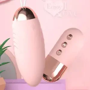 Trứng rung tình yêu không dây làm nữ sướng EG12A silicone 10 chế độ rung ấm nóng điều khiển từ xa kích thích âm đạo điểm G