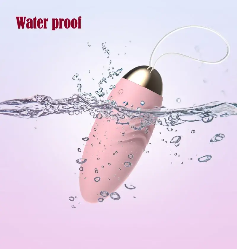 Trứng rung tình yêu không dây làm nữ sướng EG12A silicone 10 chế độ rung ấm nóng điều khiển từ xa kích thích âm đạo điểm G