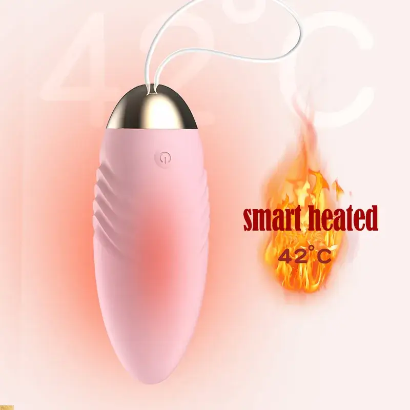 Trứng rung tình yêu không dây làm nữ sướng EG12A silicone 10 chế độ rung ấm nóng điều khiển từ xa kích thích âm đạo điểm G