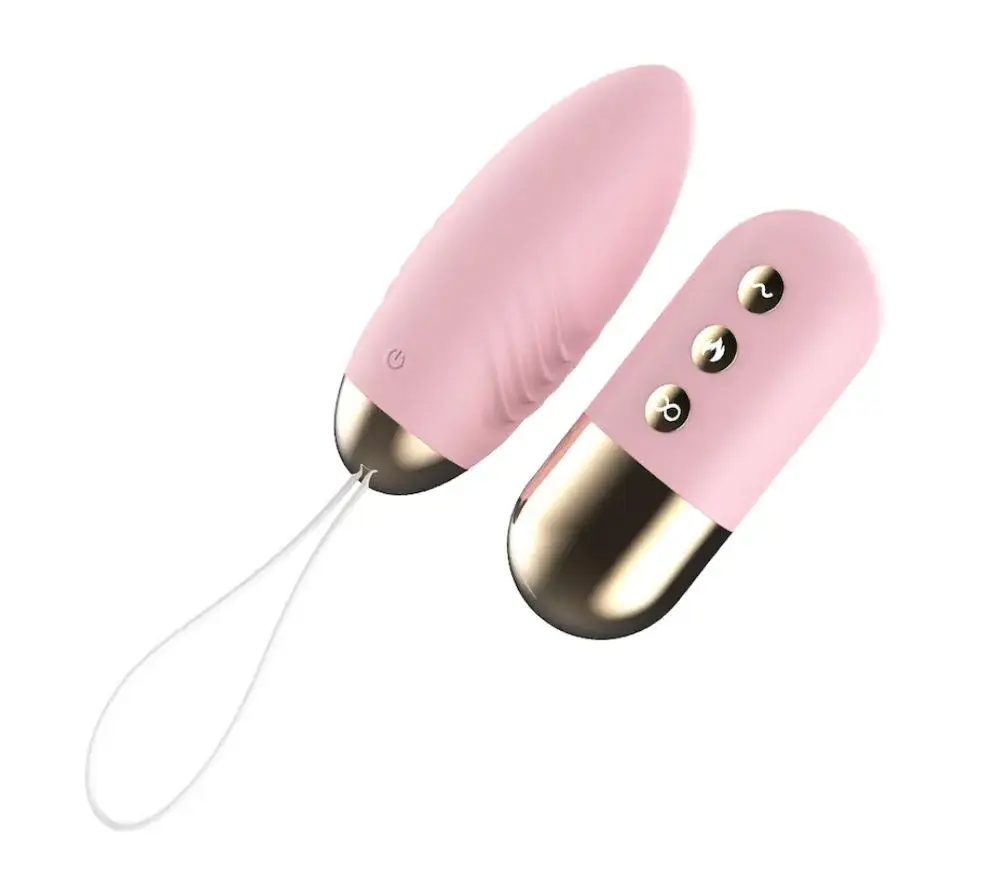 Trứng rung tình yêu không dây làm nữ sướng EG12A silicone 10 chế độ rung ấm nóng điều khiển từ xa kích thích âm đạo điểm G