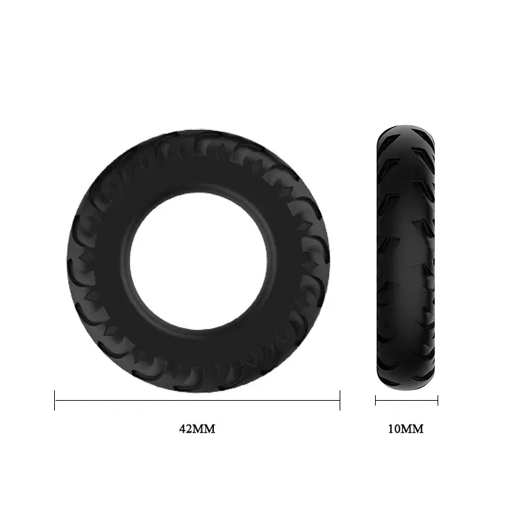 Vòng đeo cu silicone BAILE DC60U gân răng cưa tăng khoái cảm Vòng đeo cu silicone BAILE DC60U gân răng cưa tăng khoái cảm